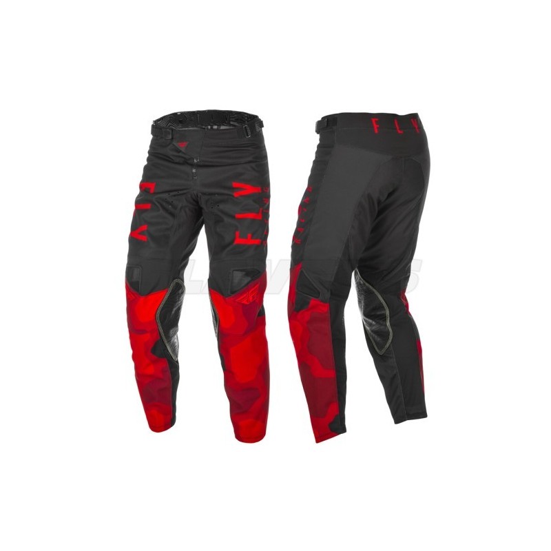 Pantalon Fly Kinetic  rouge-noir K221