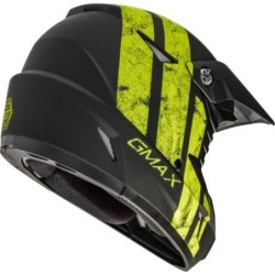 GMAX MX46 JAUNE NOIR MATT