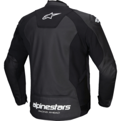 Alpinestars Faster V3 cuir noir-blanc