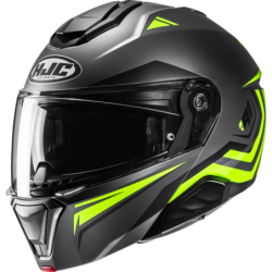 HJC I91 TRICUS NOIR-GRIS-HIVIZ