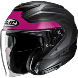 HJC I31 TEVIS NOIR-ROSE