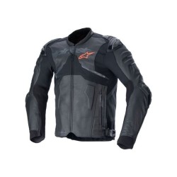 Alpinestars - Manteau Atem V5 en Cuir noir