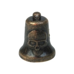 Guardian bell Bronze skull